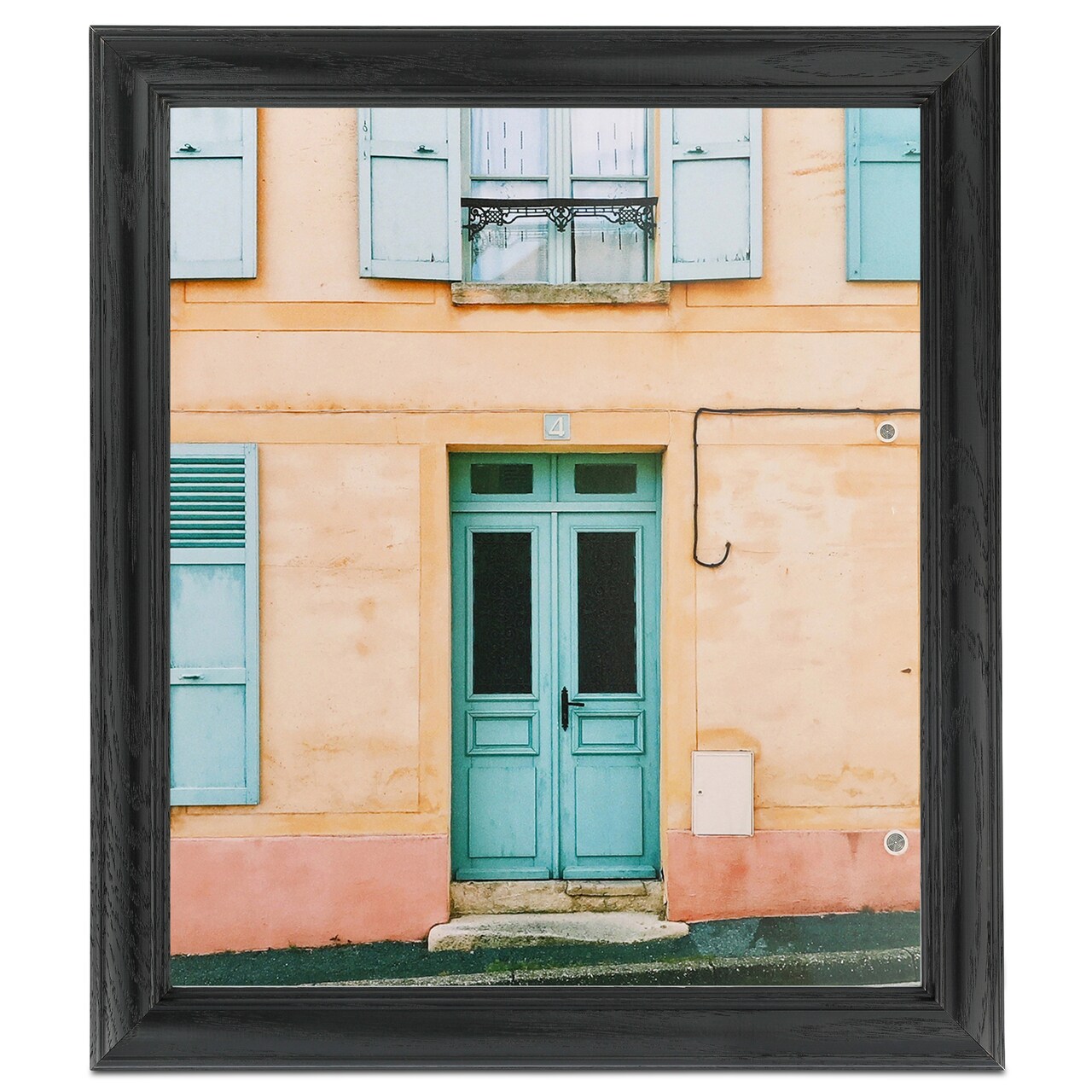 ArtToFrames 14x18 Inch Picture Frame, This 1.25 Inch Custom Wood Poster Frame is Available in Multiple Colors, Great for Your Art or Photos - Comes with Regular Glass and Foam Backing 3/16 inch (V-59504-14x18)